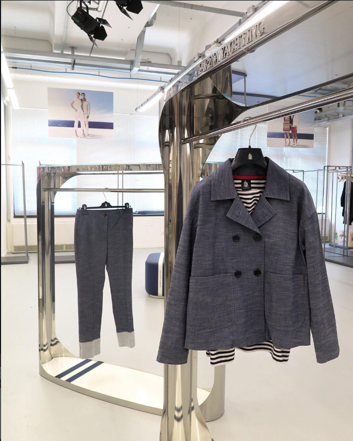 Caban / Peacoat Náutico Italiano Estruturado